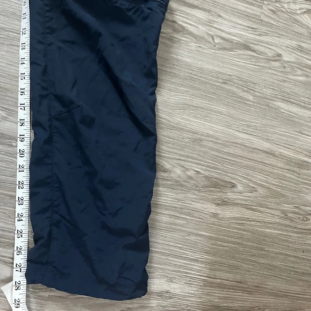 Columbia PFG Omni-Shade Convertible Hiking Pants Mens 31x28 Navy Blue Zip Off